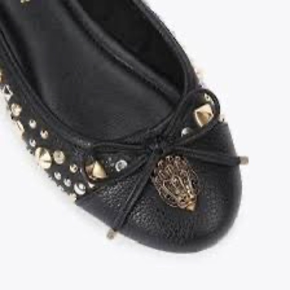 Kurt Geiger London Eagle Ballerina black slip in flats Size 7.5 Us - Picture 9 of 9